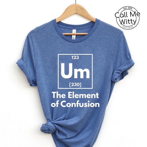 Funny Graphic T Shirt Top Tee Blue Gray - Picture 5 of 8